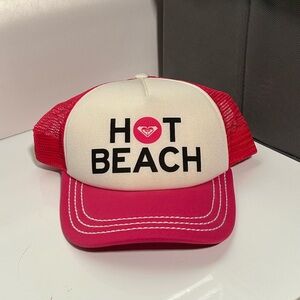 Roxy Hot Pink Trucker Hat